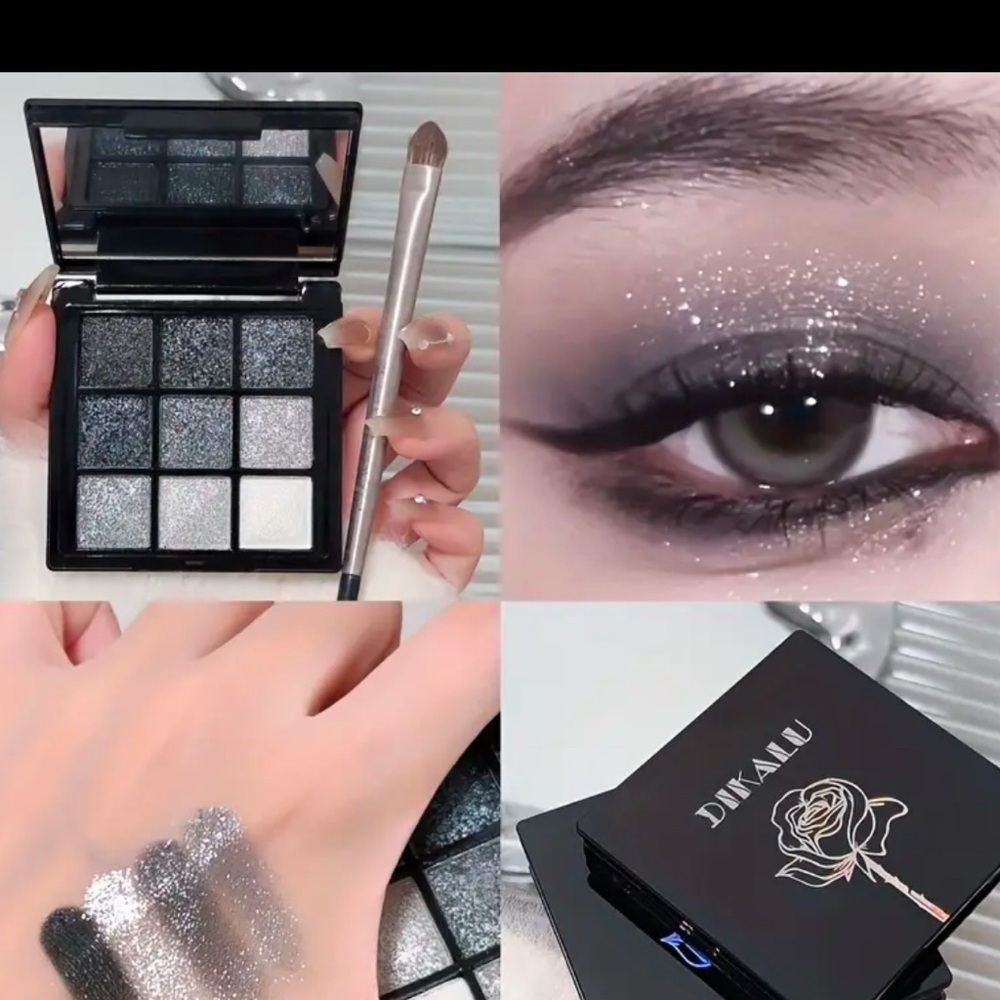 9 color eye shadow palette - Picture 3 of 4